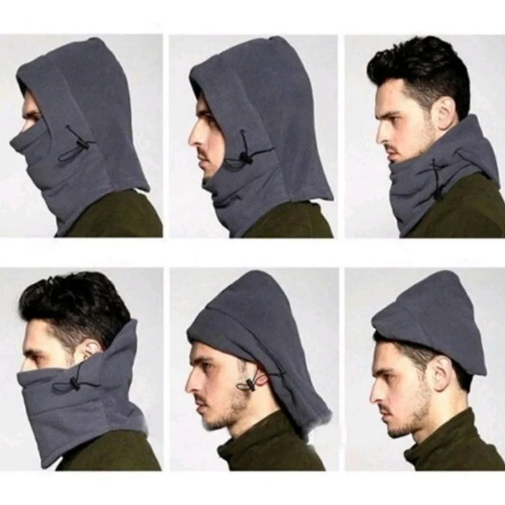 NEW Black Fleece Face Mask